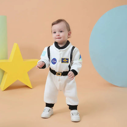 Children's Cute Astronaut Cosplay Costume | Space Suit Rompers for Toddlers