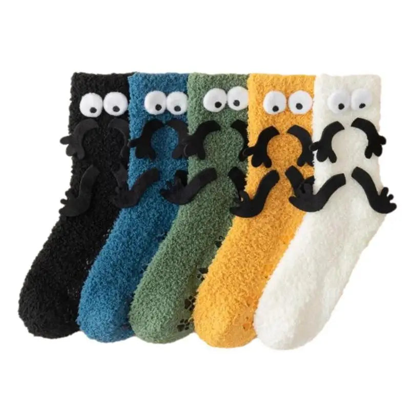 Winter Funny Cute Fuzzy Socks