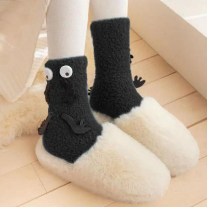 Winter Funny Cute Fuzzy Socks