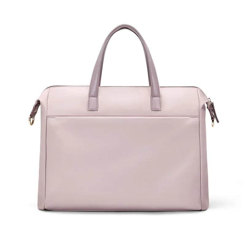 Women's Laptop Bag – Solid Color Business Commuter Handbag