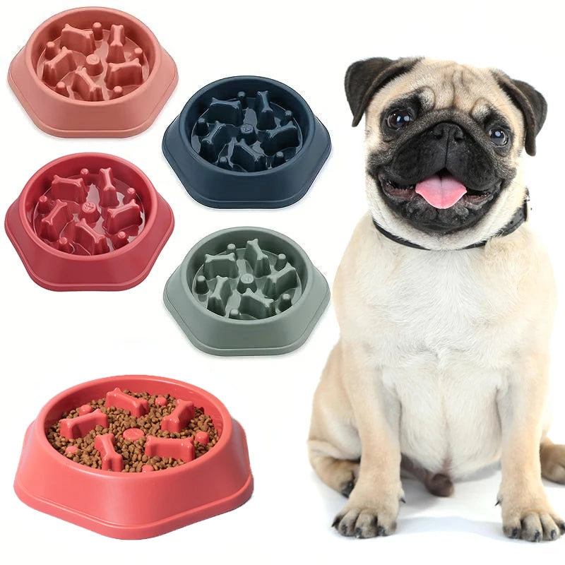 Dog Slow Feeder Bowl | Anti-Choking Feeding Solution