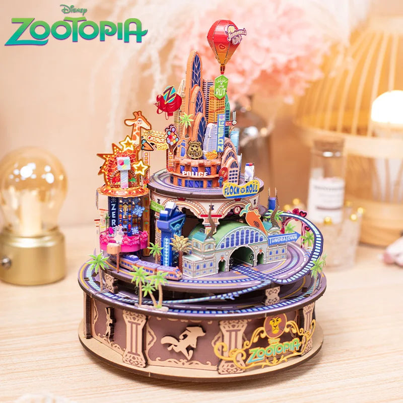 Disney Zootopia Octopus 3D Wooden Puzzle