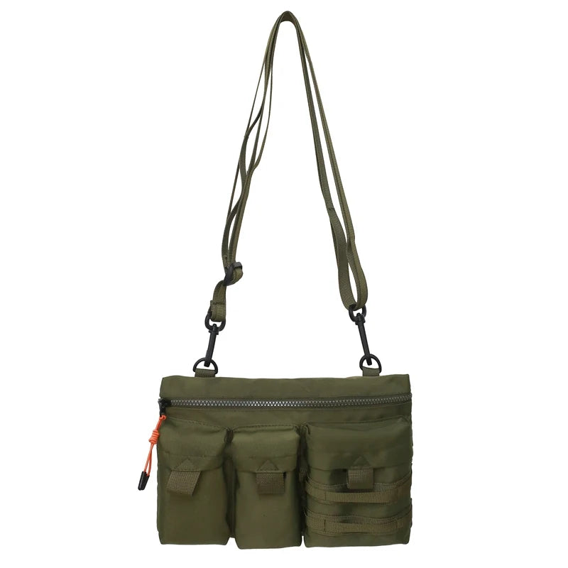 Unisex Nylon Tactical Messenger Bag