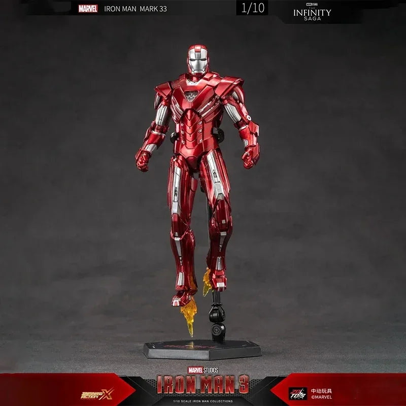 Hot Toys Iron Man Mk33 Mk5 1/10 Action Figure Anime Model