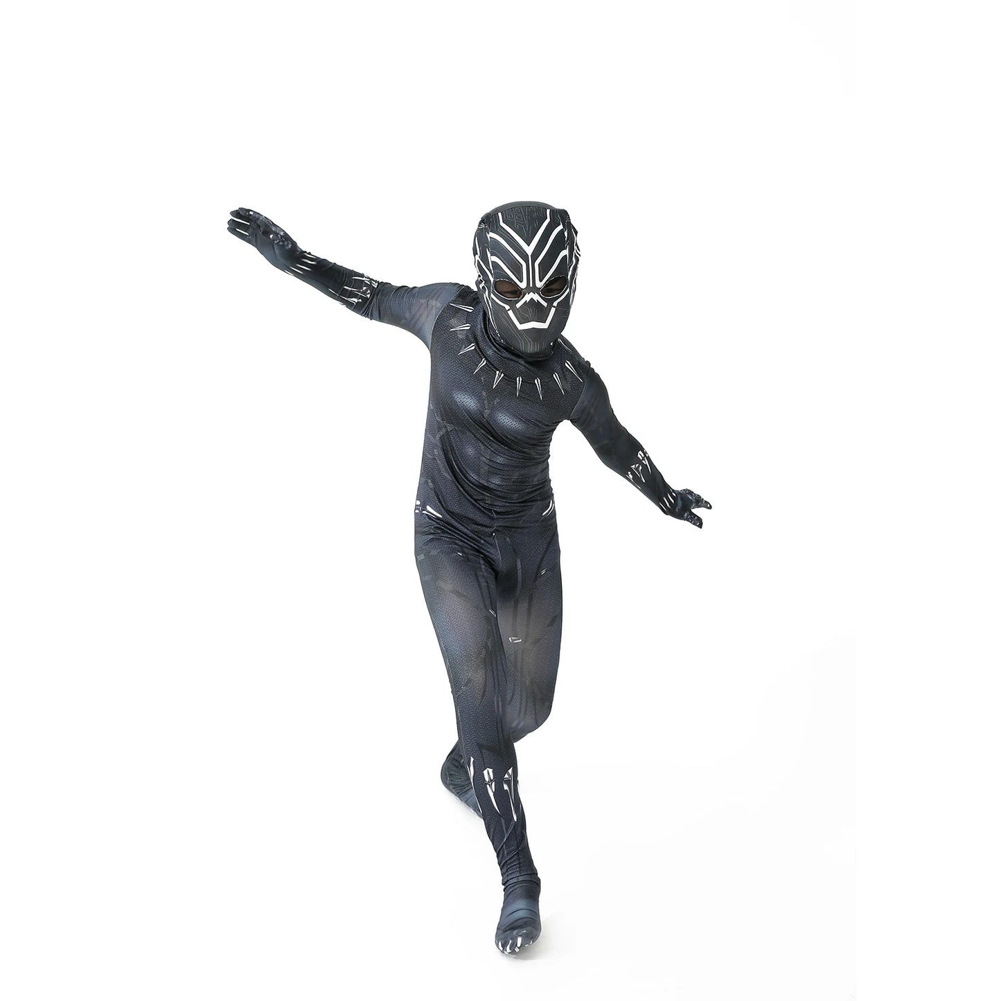 Anime Superhero Black Panther Costume