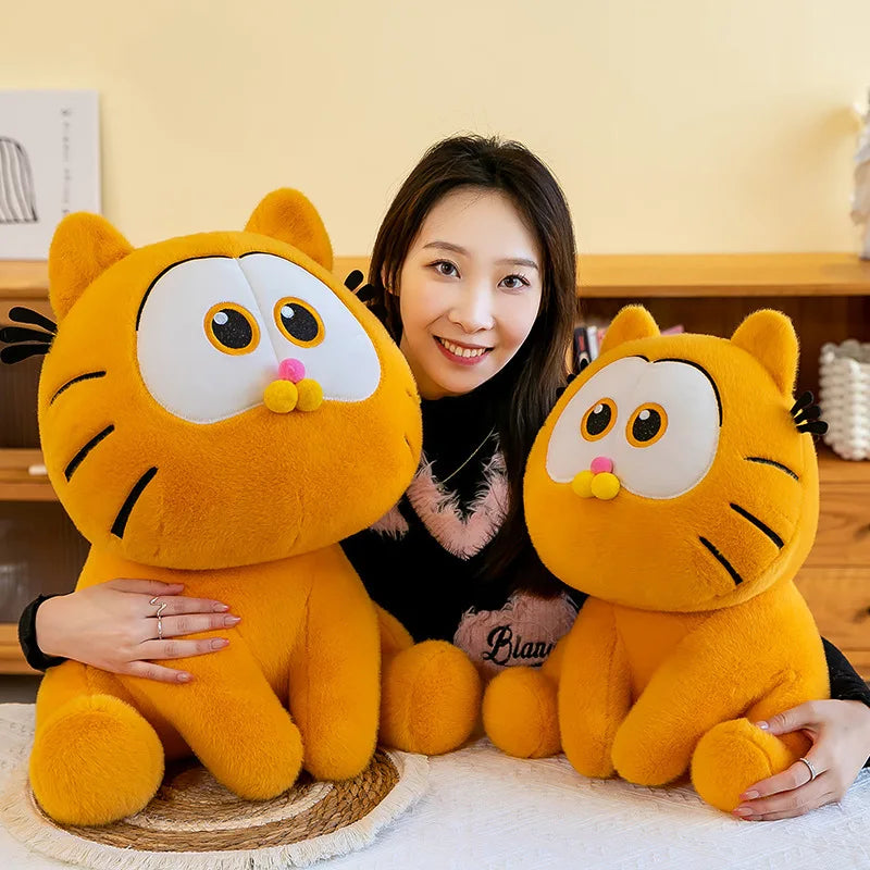 Kawaii Garfield Plush Pillow Toy Anime Doll Sofa Decoration