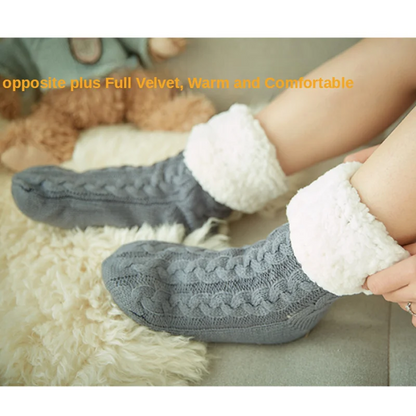 Womens Fuzzy Thermal Sock Series 2