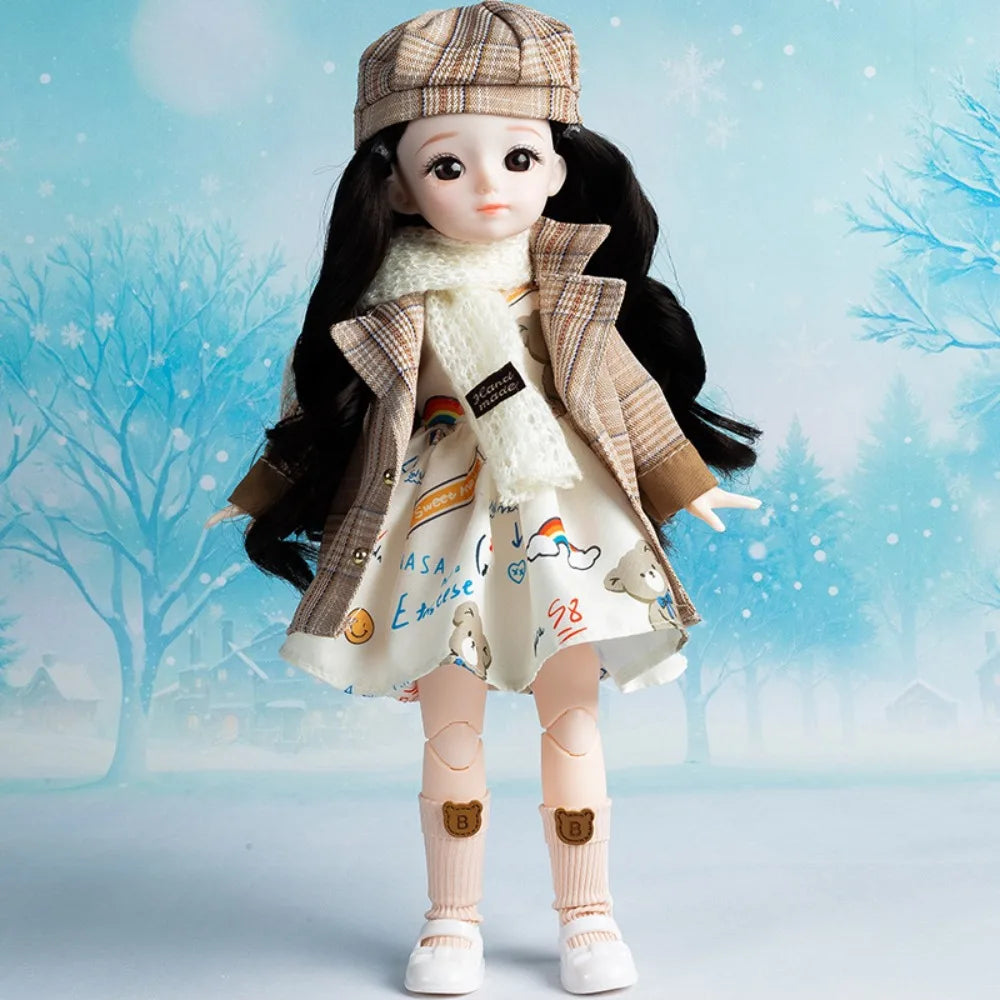 BJD Dolls with Clothes – 13 Movable Joints Articulated Doll