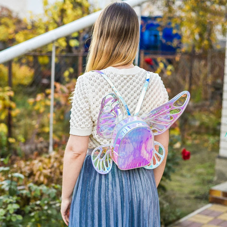 Butterfly Angel Wings Daypack for Girls | Cute & Stylish Backpack