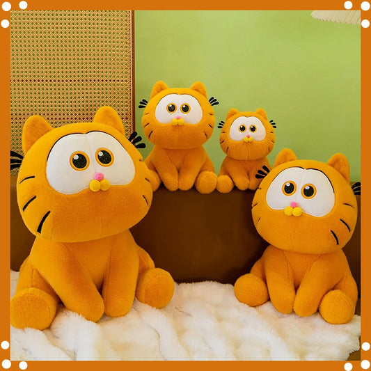 Kawaii Garfield Plush Pillow Toy Anime Doll Sofa Decoration