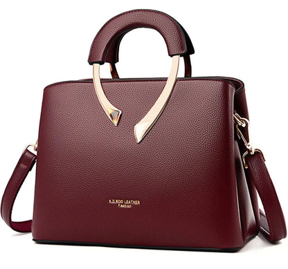 High-Quality Leather Tote | Luxury Designer Shoulder & Crossbody Bags for Women