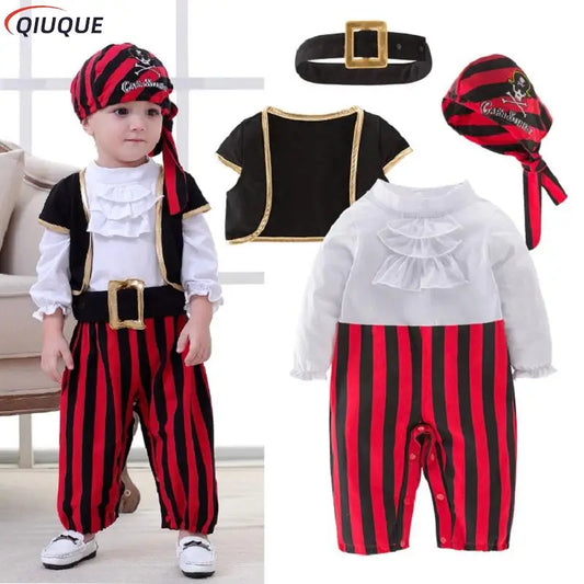 Pirate Captain Cosplay Costume for Babies