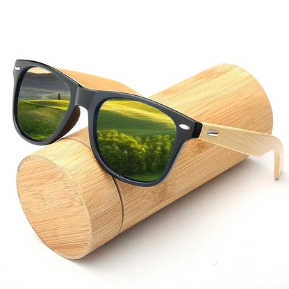 Fashion Wood Men's Ultraviolet Sunglasses