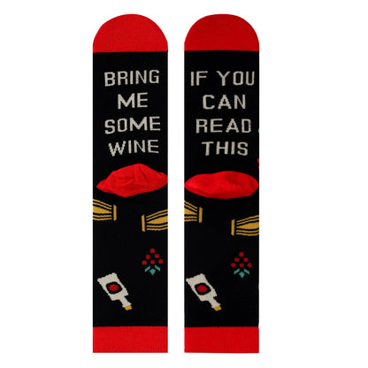 'Bring Me Some Beer' Funny Novelty Socks for Men and Women