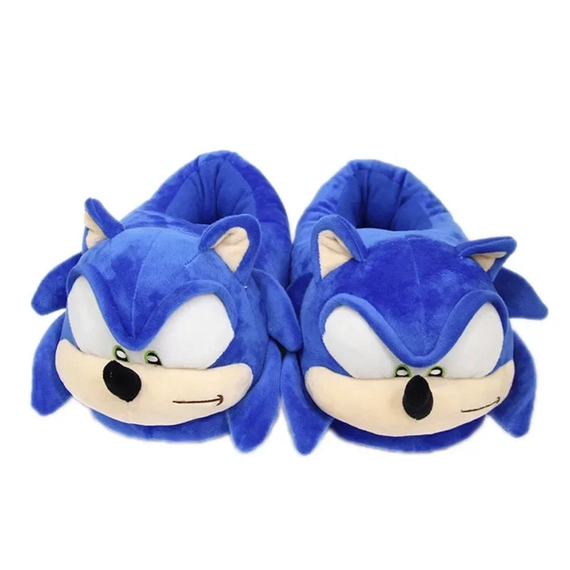 Anime Sonic Winter Cotton Slippers