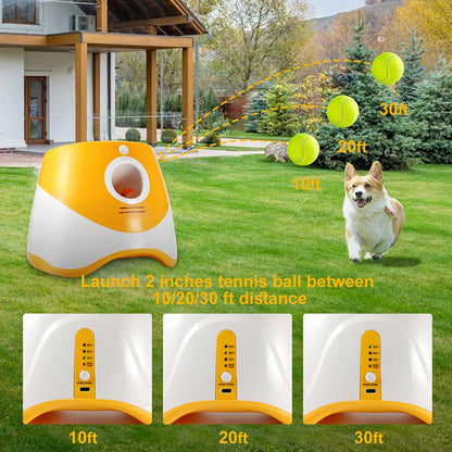 Automatic Ball Launcher for Dogs - 3 Distance Settings