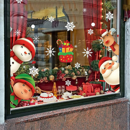 Christmas Window Sticker - Merry Christmas Home Decorations