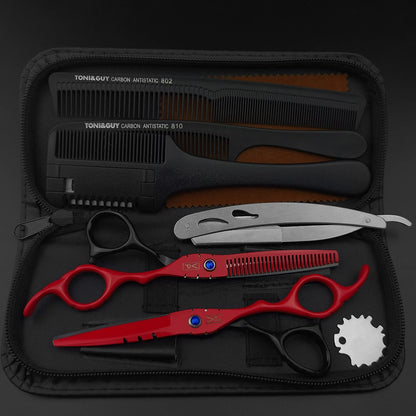 VP Professional Hairdressing Scissors Barber Set – 5.5" &amp; 6.0" Hair Cutting and Thinning Tools