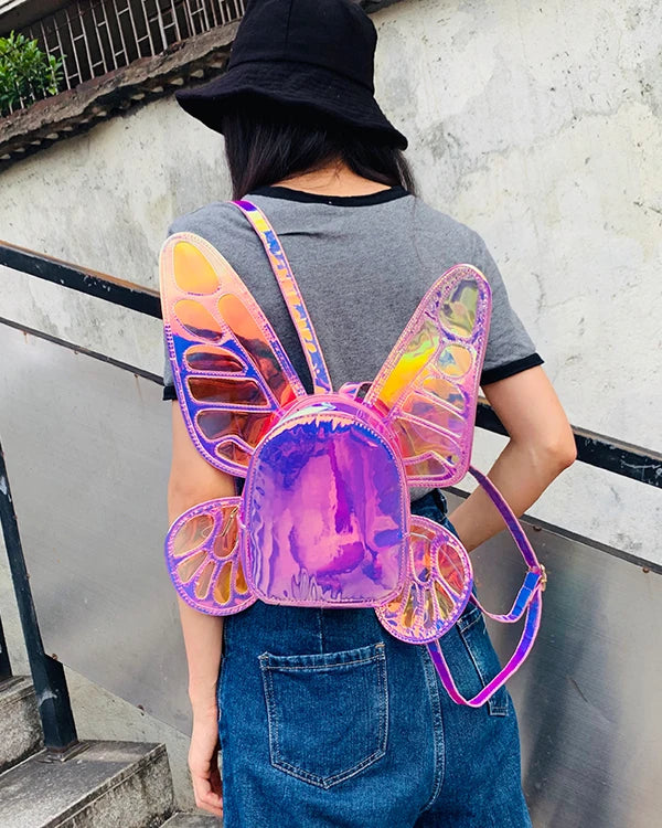 Butterfly Angel Wings Daypack for Girls | Cute & Stylish Backpack