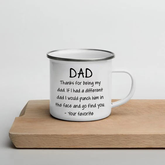 Daddysaurus Funny Coffee Mug – Perfect Gift for Dad's Birthday