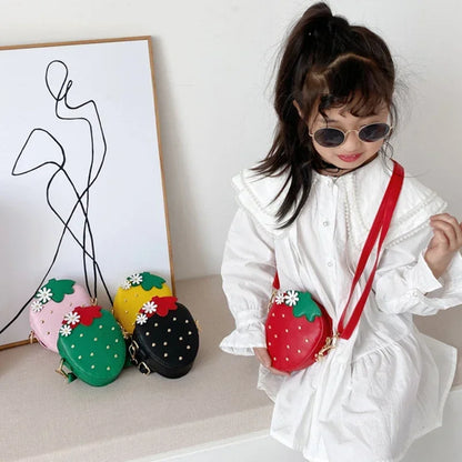 Kids' Strawberry Single Shoulder Bag