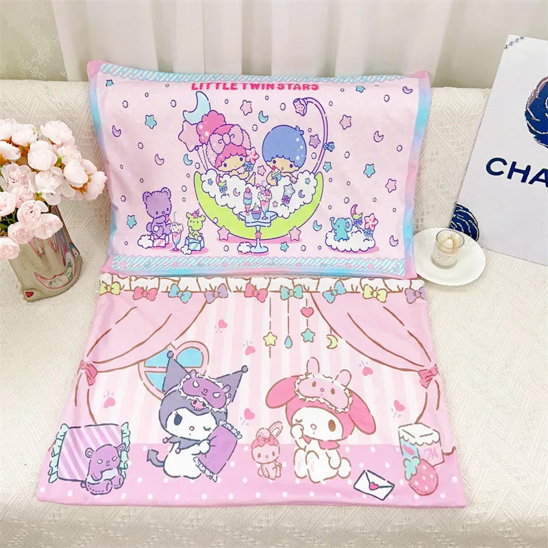 Sanrio Cartoon Pillowcase – Little Twin Stars, Kuromi, My Melody, Cinnamoroll