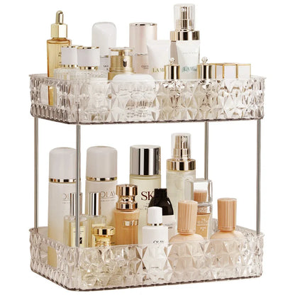 Acrylic Makeup Storage Organizer Shelf – Cosmetic Rack