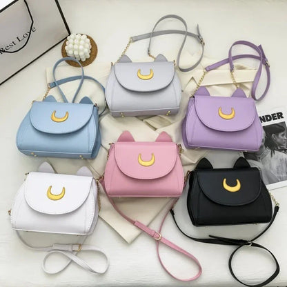 Summer Sailor Moon Luna Cat Handbag