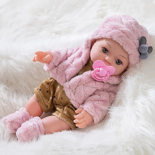 12-Inch Soft Reborn Baby Doll – Simulation Gift for Kids