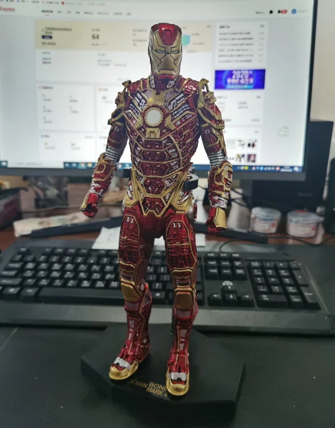 Ironman MK41 Bones Retro Armor 12" PVC Collectible Figure