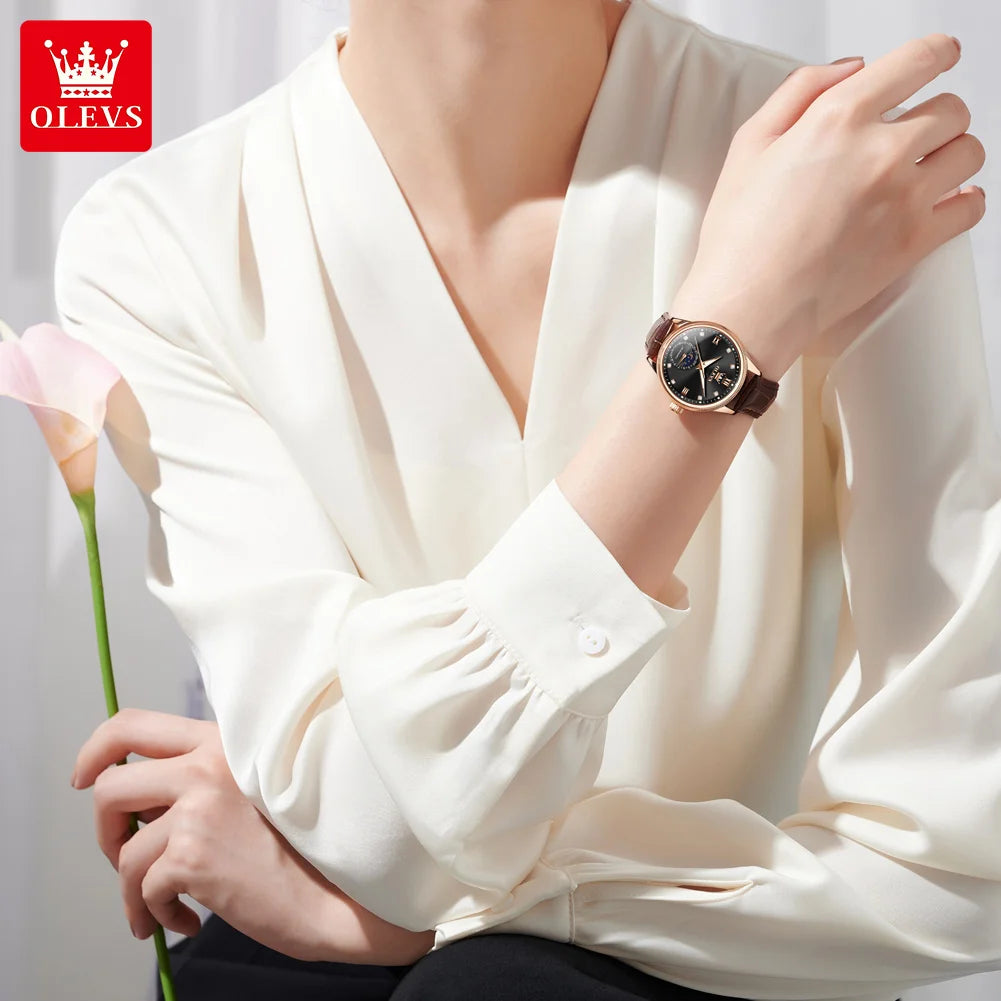 Elegant Women's Automatic Mechanical Watch