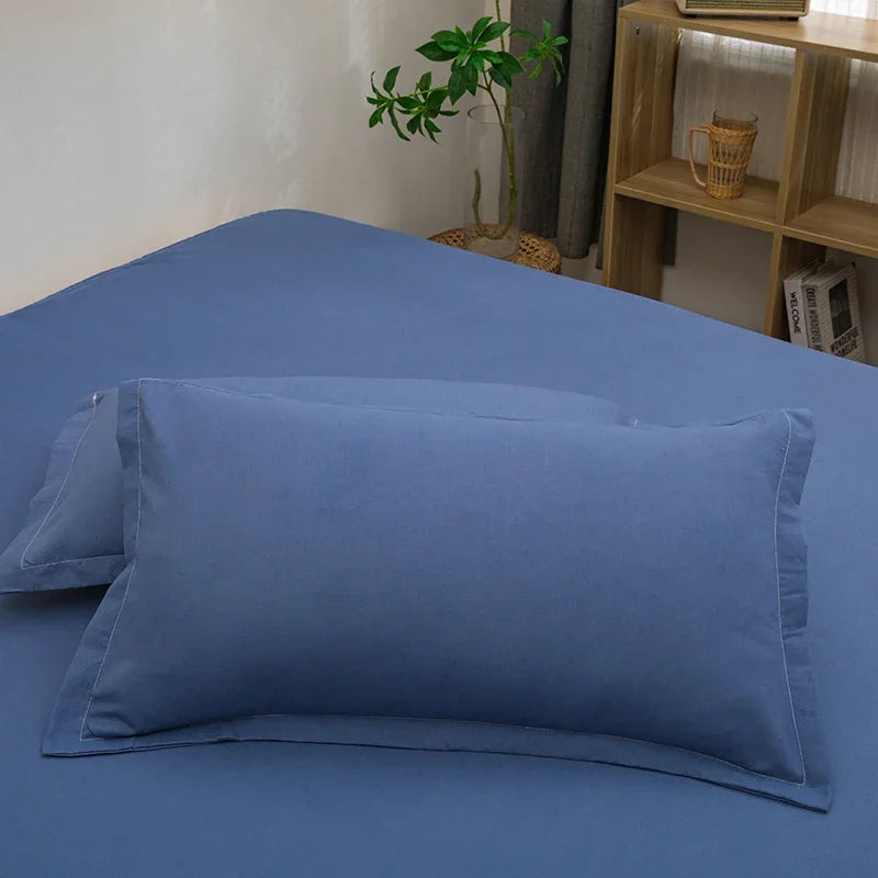 Solid Flat Bed Sheets for All Bedding Needs