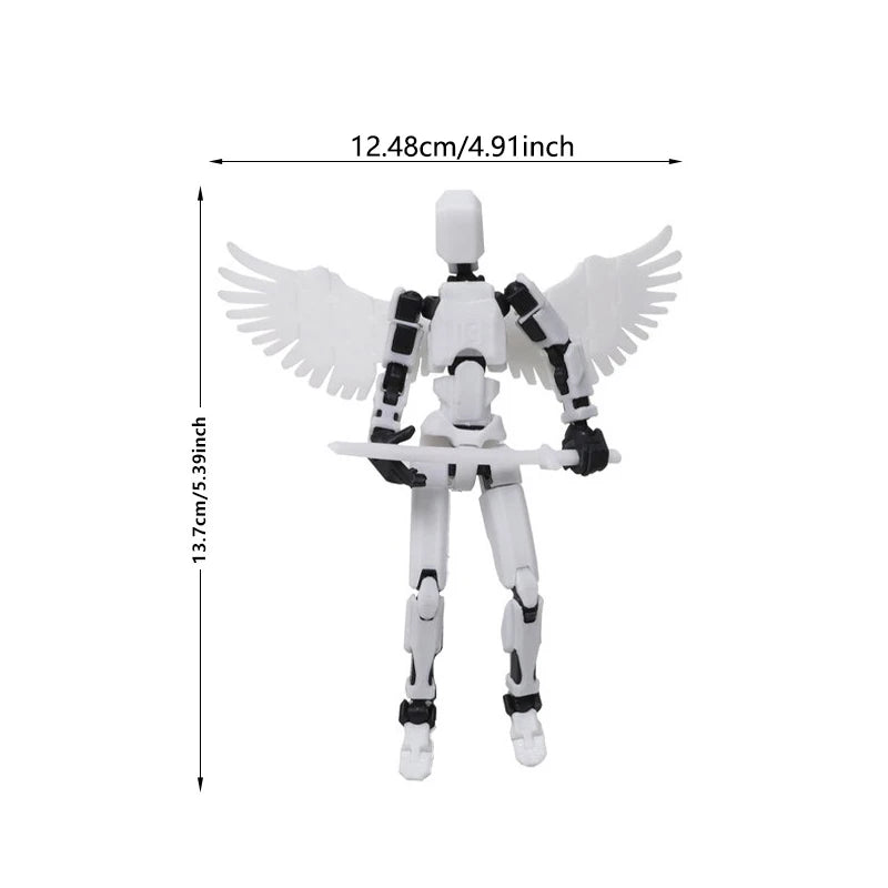 Multi-Jointed Movable Shapeshift Robot With Wings