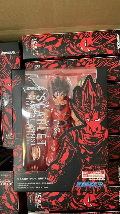 Demoniacal Fit Dragon Ball Z Son Goku Kaio Ken Action Figure