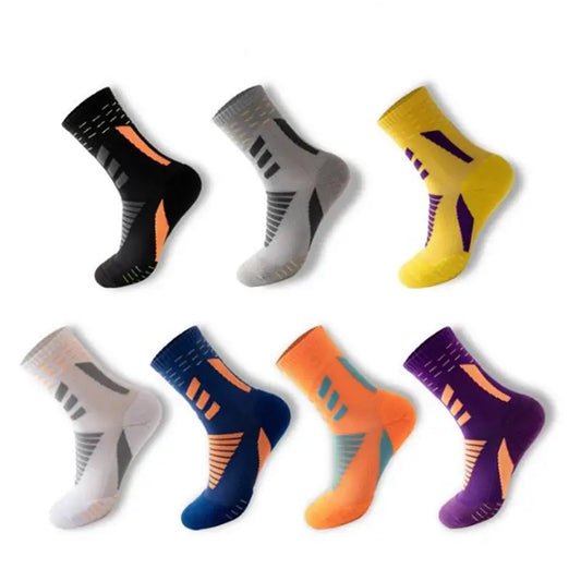 Breathable Classic Sport Marled Socks