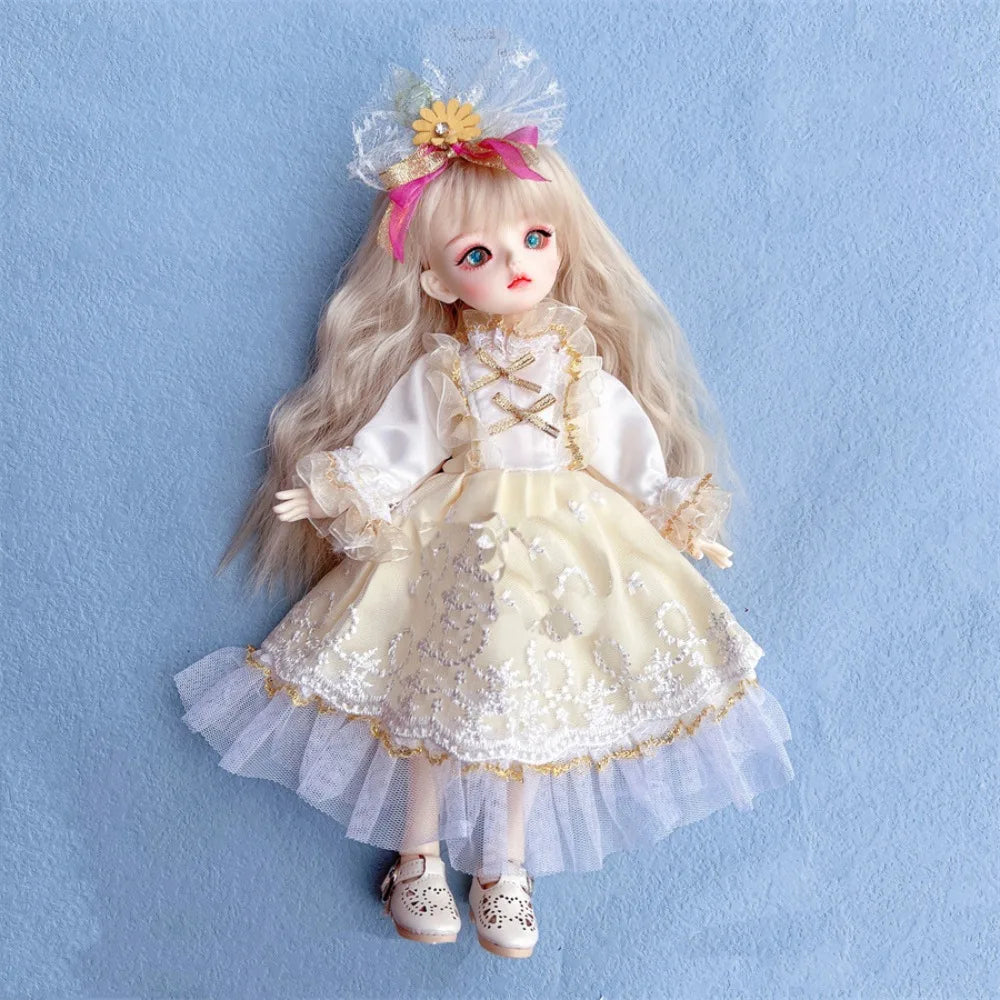 JK Uniform Dress for 30cm 1/6 BJD Doll – DIY Clothing