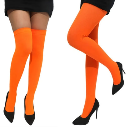 Neon Color Sexy High Knee Pantyhose