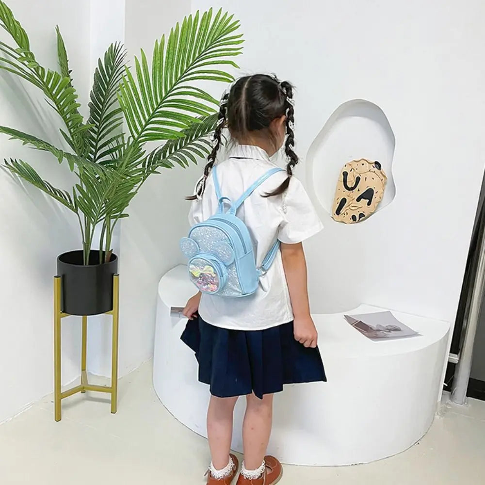 Wear-resistant Colorful Sequin Princess Backpack