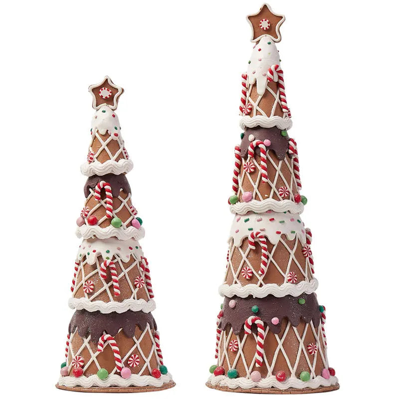 Candy Christmas Tree Decoration - Soft Clay Fairy Tale Fantasy Mini Ornaments