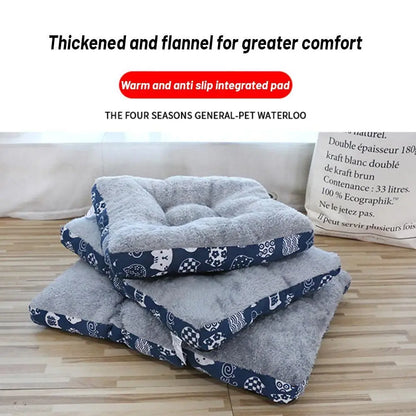 Thickened Pure Cotton Warm Pet Bed Mat