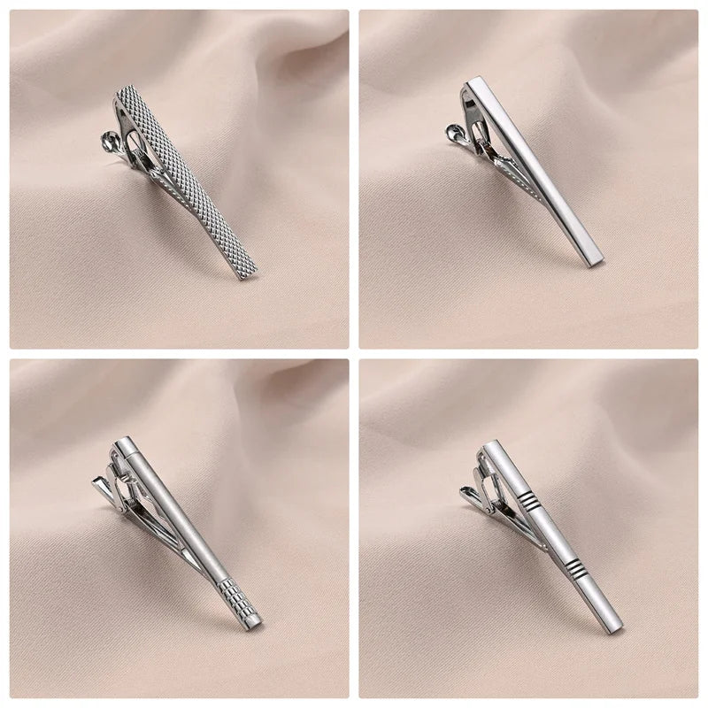 Tie Clip Set with Gift Box – Luxury Men's Jewelry