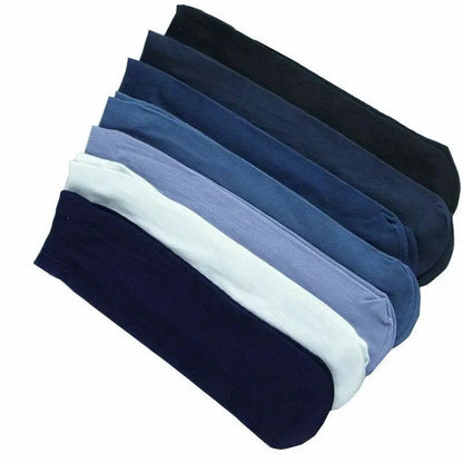 10 pairs Thin Stripes Bamboo Fiber Socks for Men