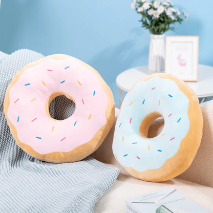 Chocolate Donut Pillow