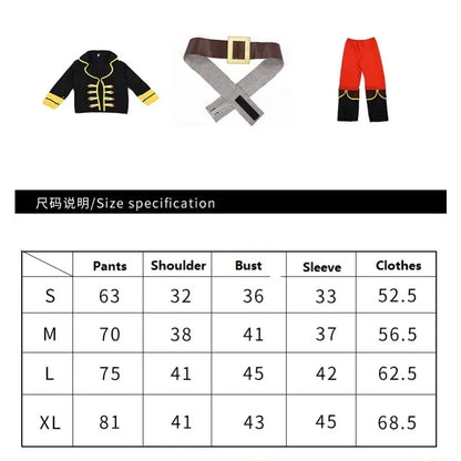 Boy Pirate Cosplay Costume | Kids' Halloween & Birthday Party Outfit