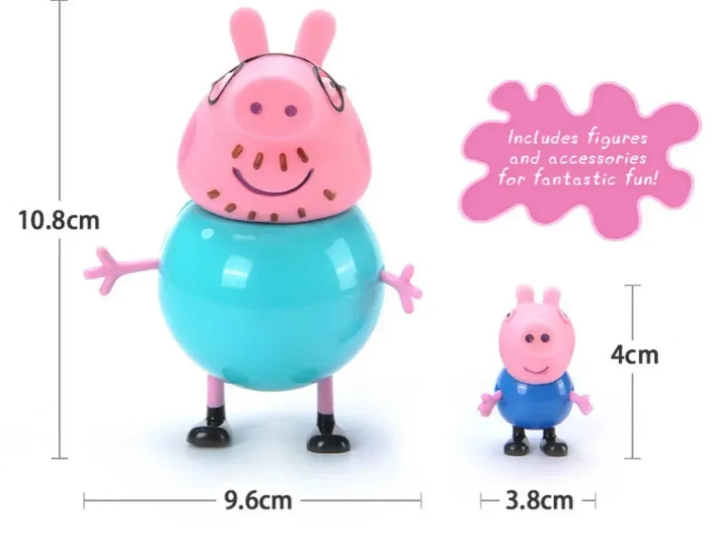 Peppa Pig Action Figures | George & Family Toys