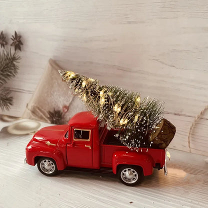 Christmas Truck Ornaments - Xmas Tree Car Decoration