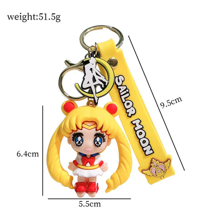 Sailor Moon Figure Keychain – Charming Anime Accessory