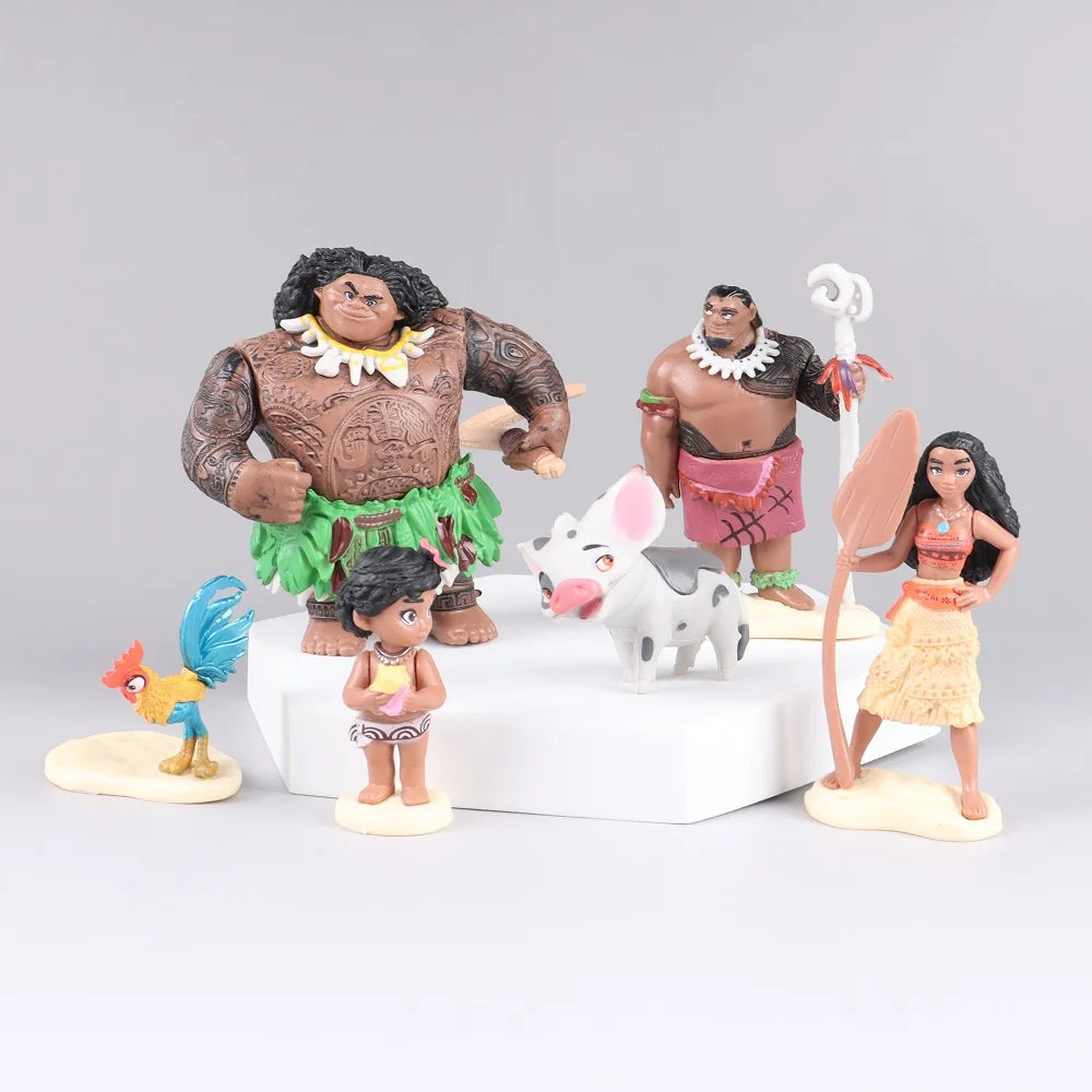 Disney Moana Figure Dolls Set