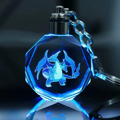 Pokemon Crystal Luminous Keychain