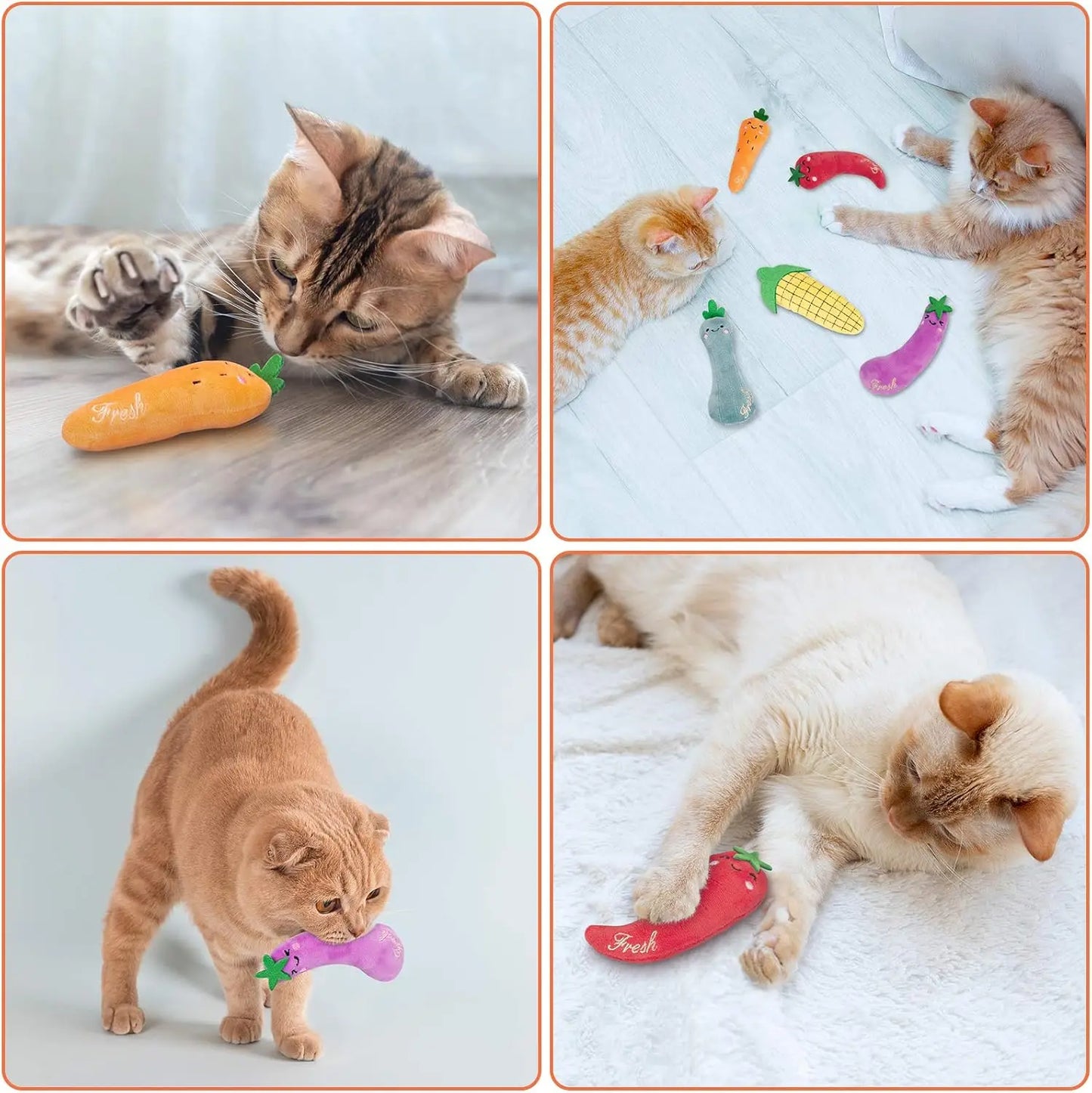 Catnip Plush Toy for Kittens